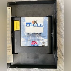 1995 Coach K College Basketball Sega Genesis Game